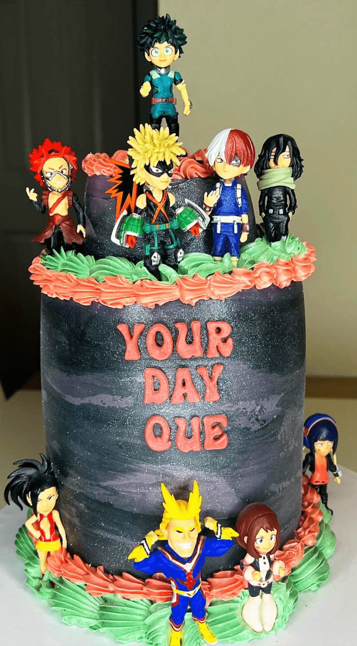 Beauteous My Hero Academia Cake