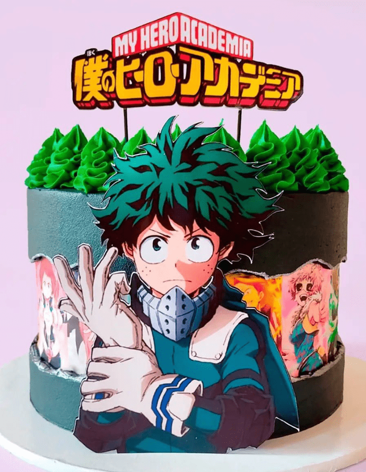 Charming My Hero Academia Cake