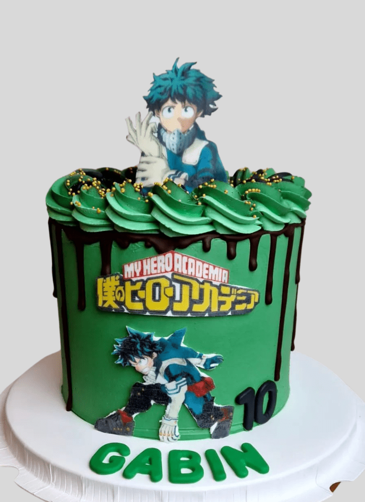 Comely My Hero Academia Cake