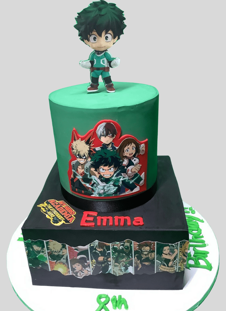 Dazzling My Hero Academia Cake