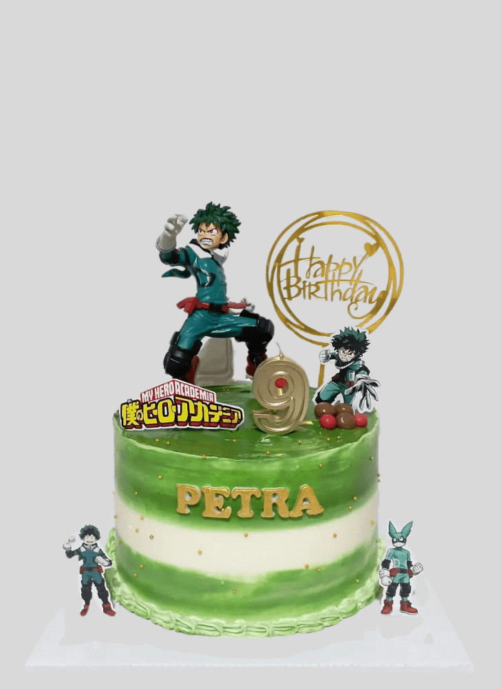 Delicate My Hero Academia Cake