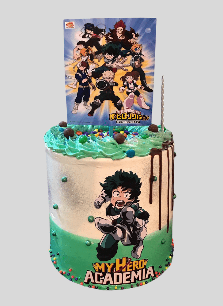 Enticing My Hero Academia Cake