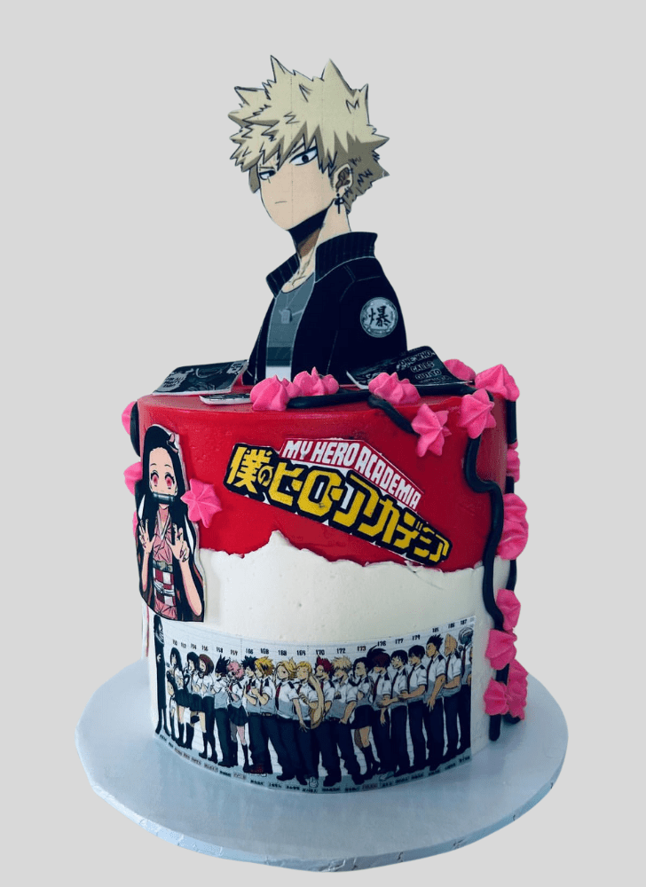 Exquisite My Hero Academia Cake