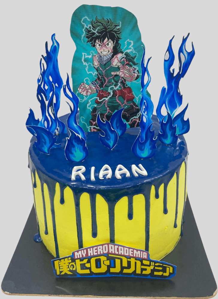 Fascinating My Hero Academia Cake