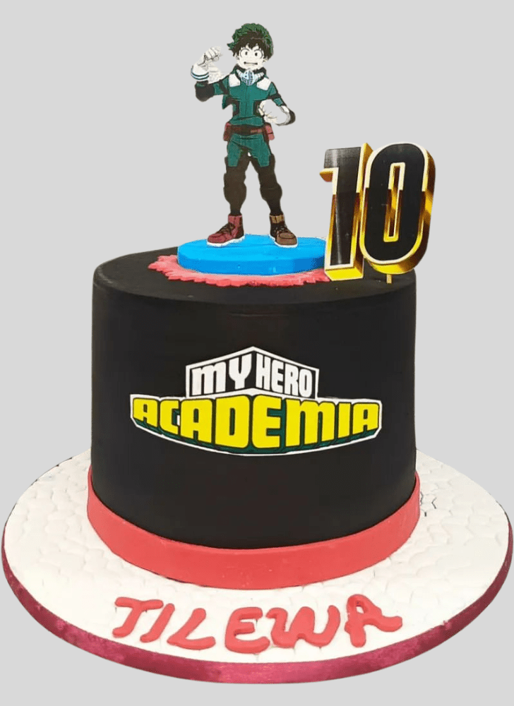 Fetching My Hero Academia Cake