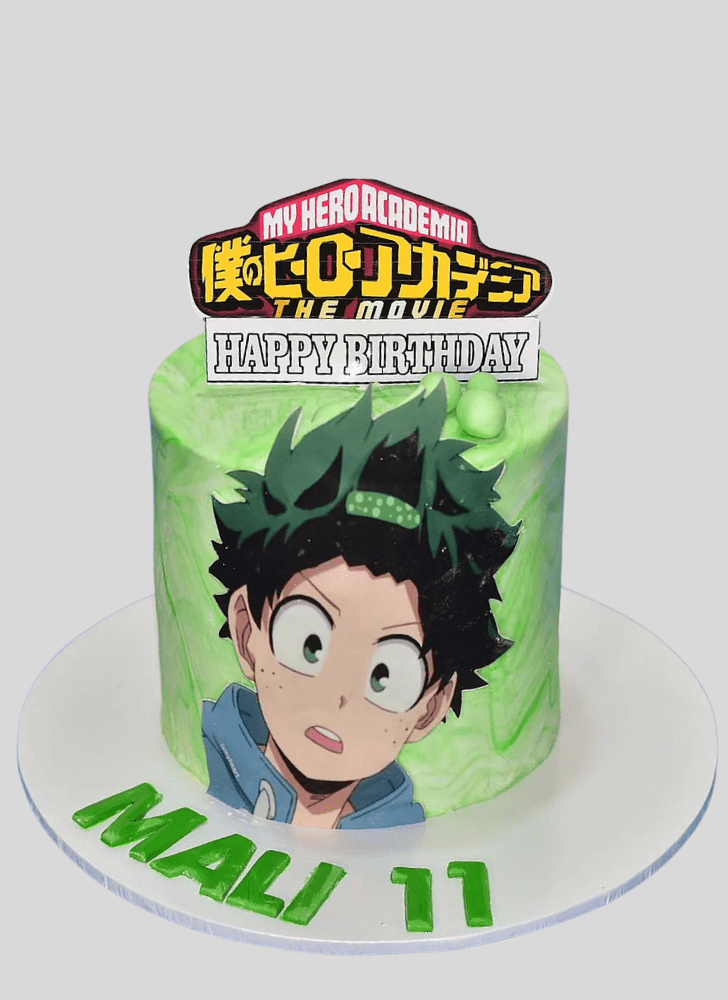 Graceful My Hero Academia Cake