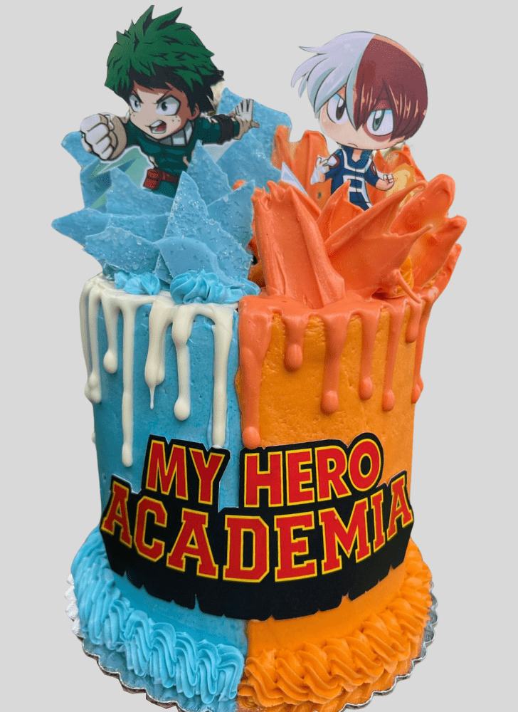 Magnetic My Hero Academia Cake