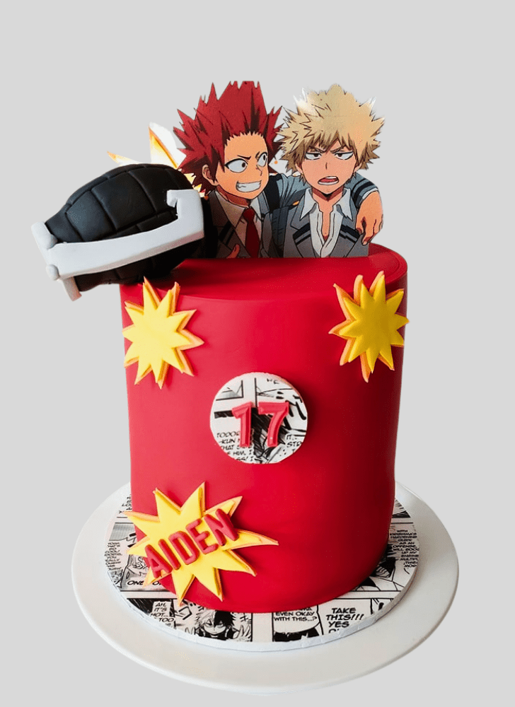 Nice My Hero Academia Cake