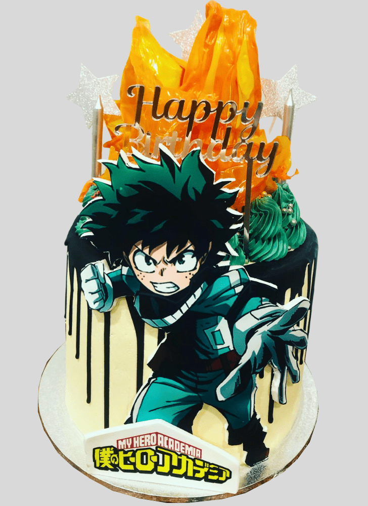 Pleasing My Hero Academia Cake