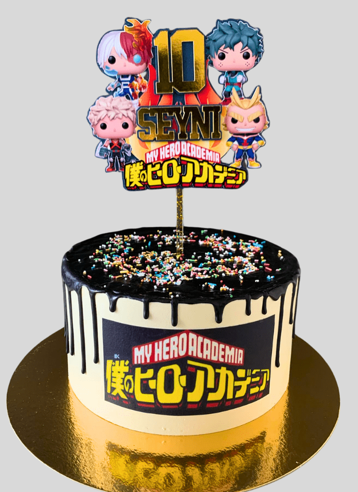 Splendid My Hero Academia Cake