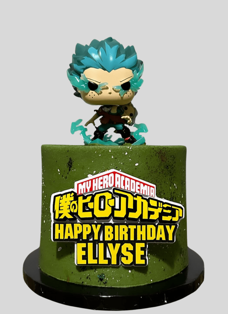 Wonderful My Hero Academia Cake Design