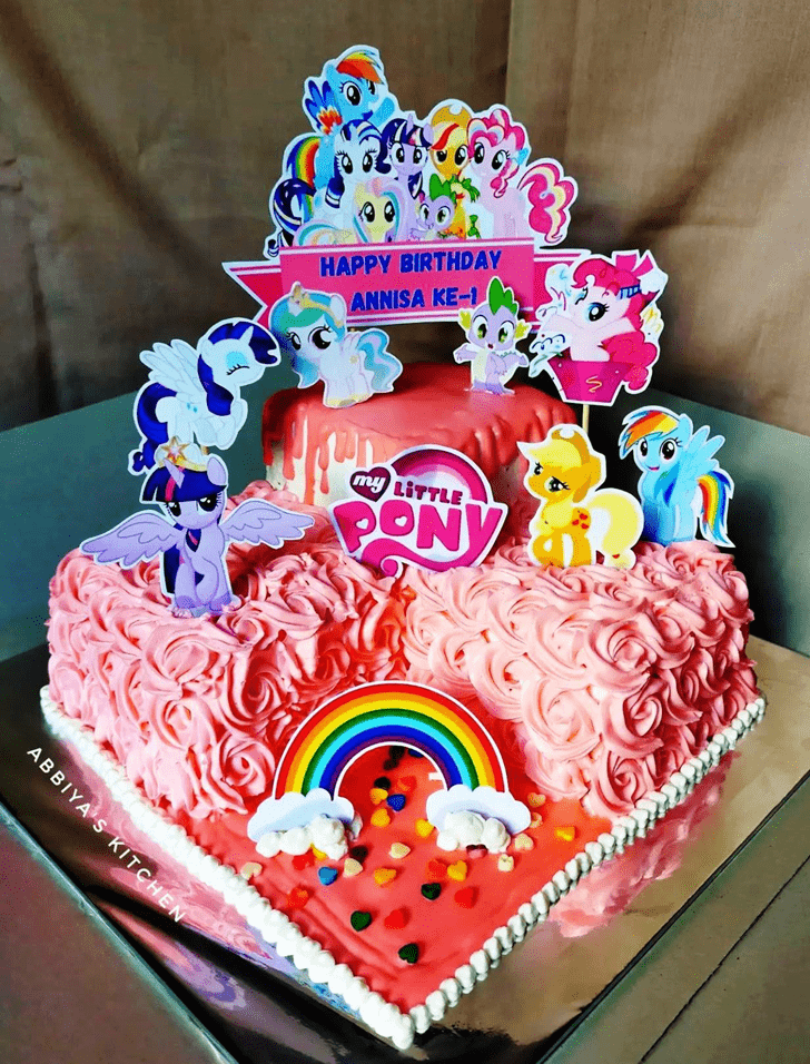 Adorable My Little Pony Cake