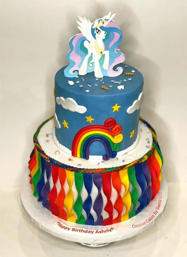 Delightful My Little Pony Cake