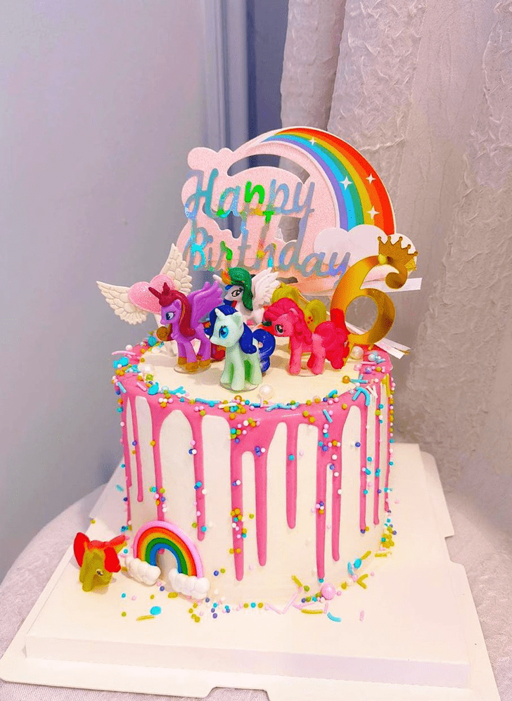 Magnetic My Little Pony Cake