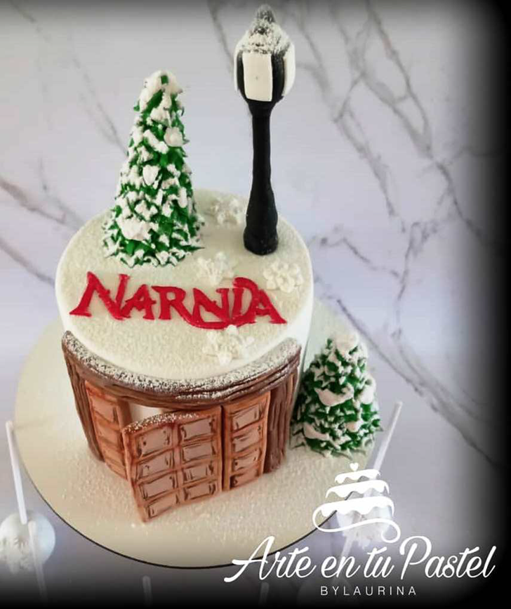 Slightly Narnia Cake