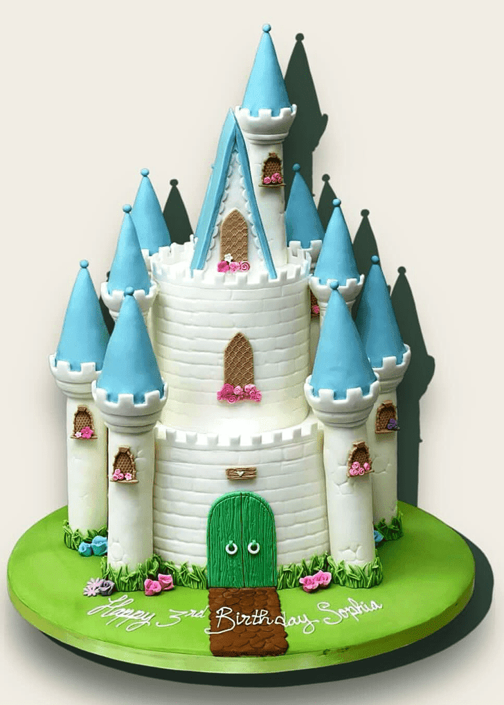 Angelic New Castle Cake