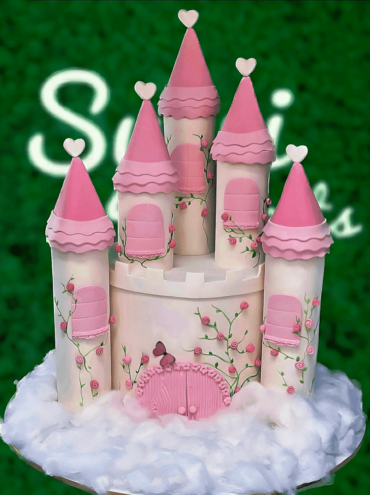 Comely New Castle Cake