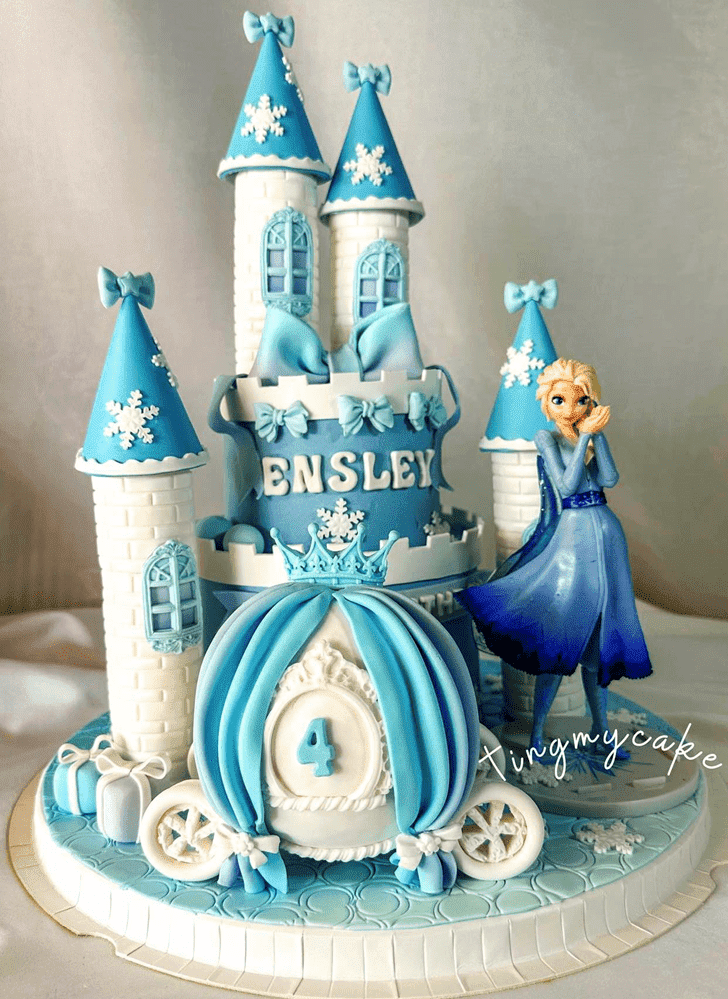 Dazzling New Castle Cake