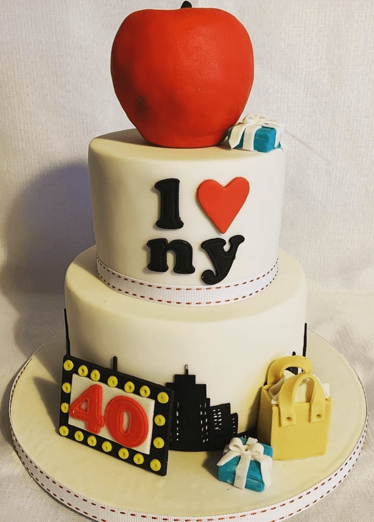 Angelic New York Cake
