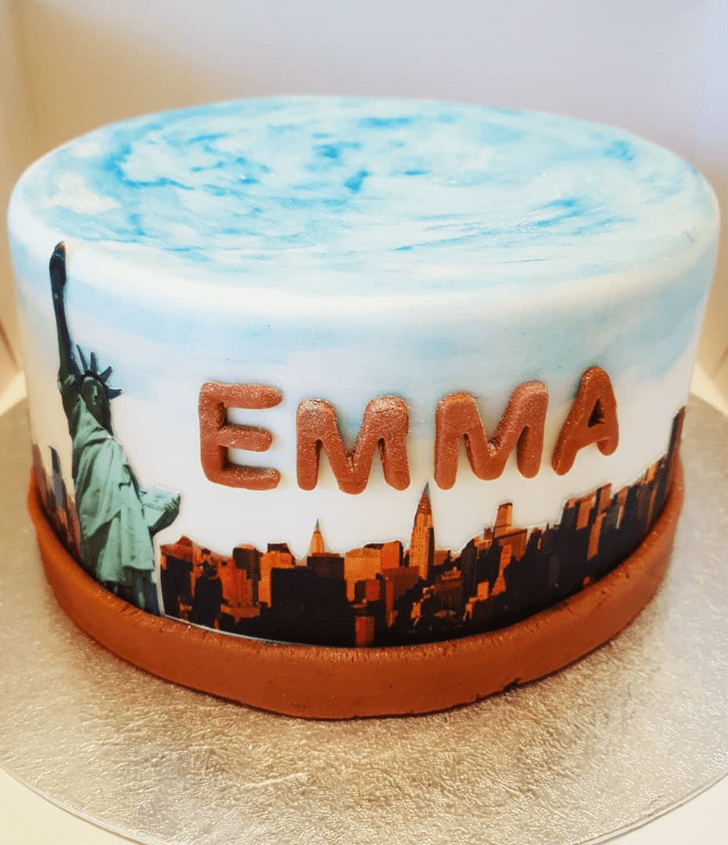 Captivating New York Cake