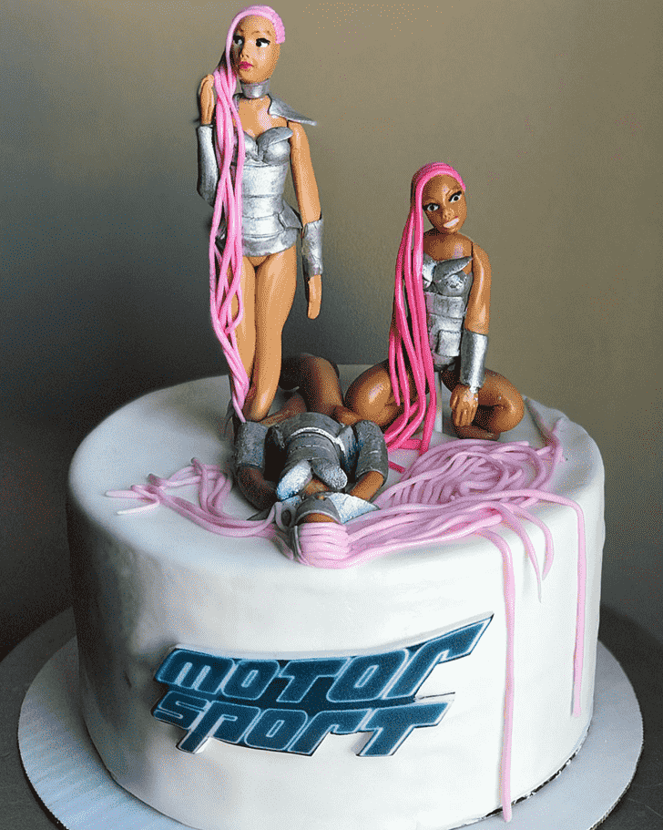 Bewitching Nicki Minaj Cake
