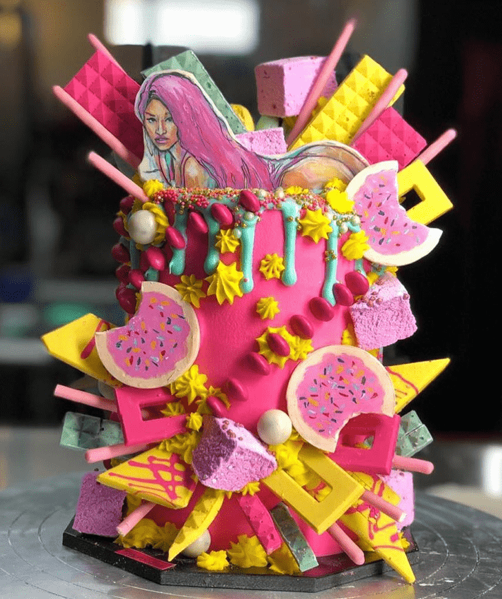 Dazzling Nicki Minaj Cake