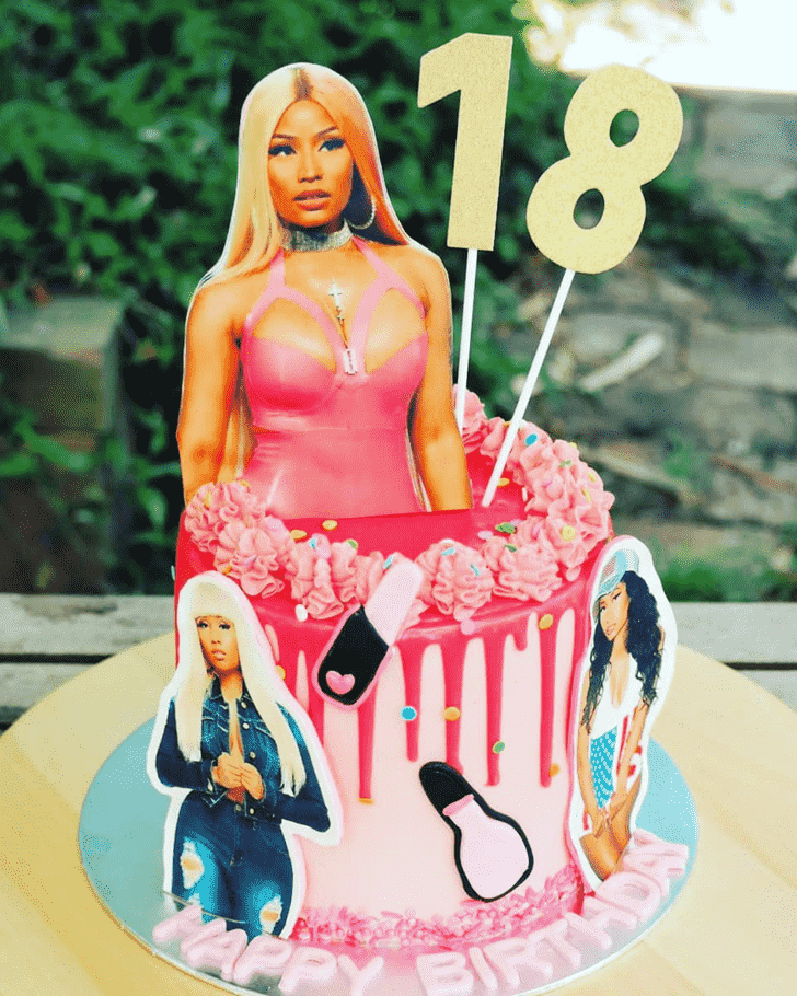 Enticing Nicki Minaj Cake