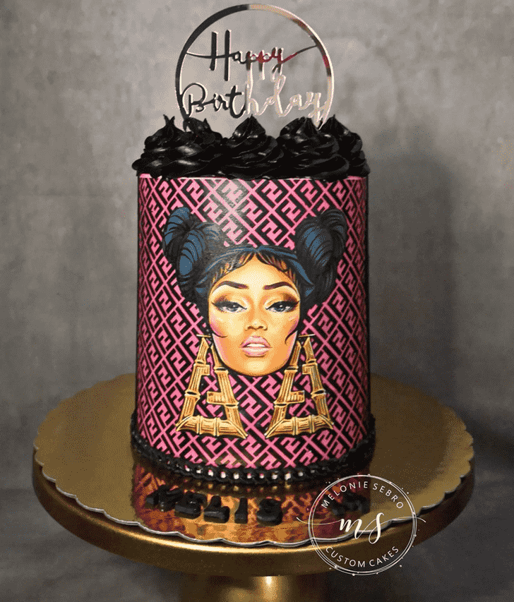 Magnetic Nicki Minaj Cake