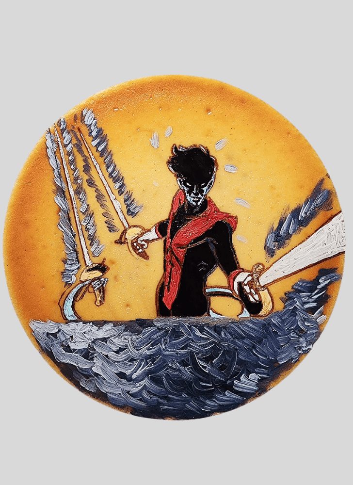 Beauteous Nightcrawler Cake
