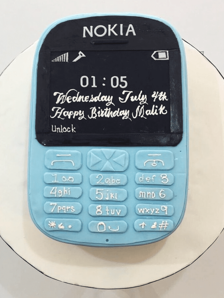 Alluring Nokia Cake