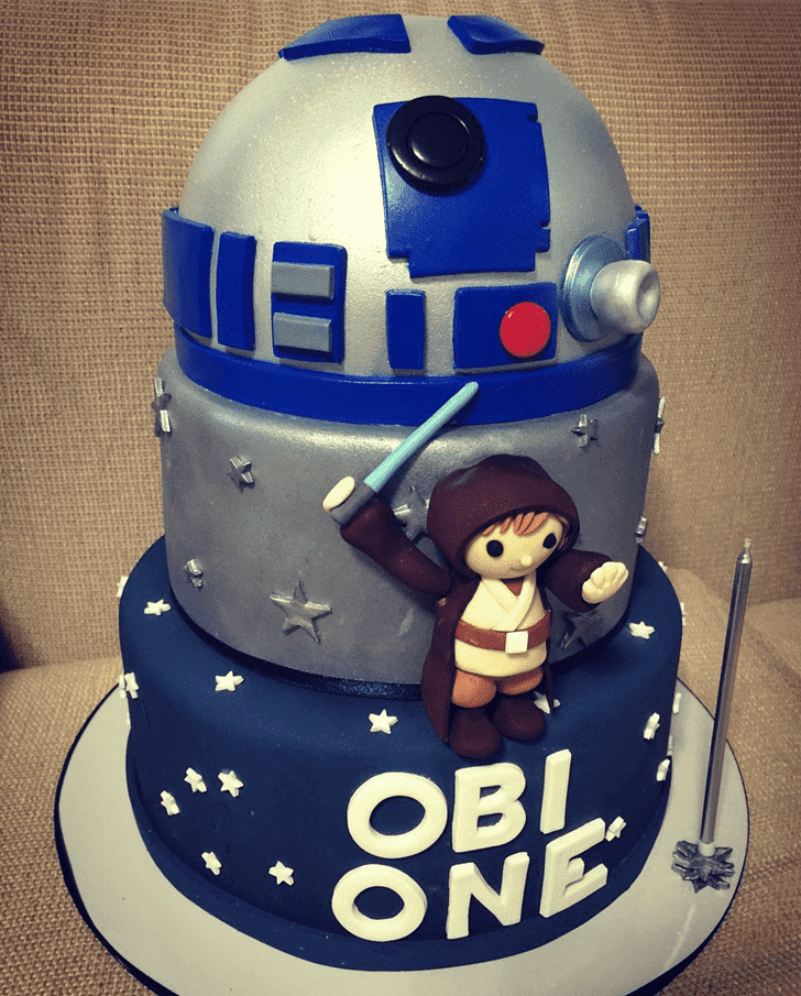 Beauteous Obi-Wan Kenobi Cake