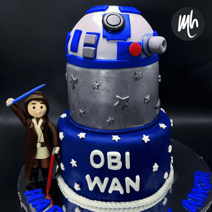Bewitching Obi-Wan Kenobi Cake