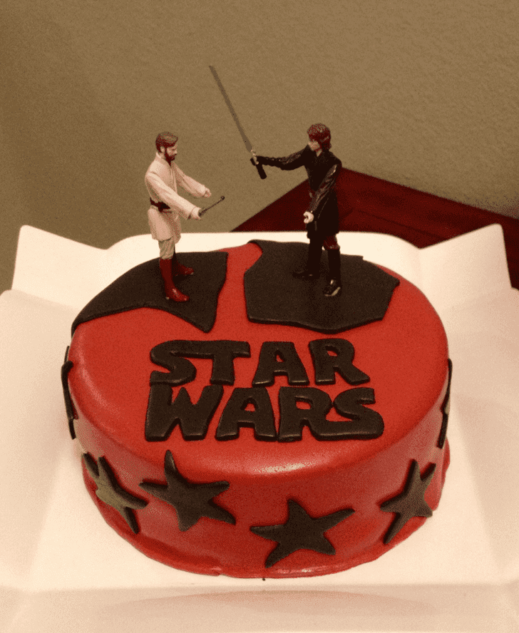 Charming Obi-Wan Kenobi Cake