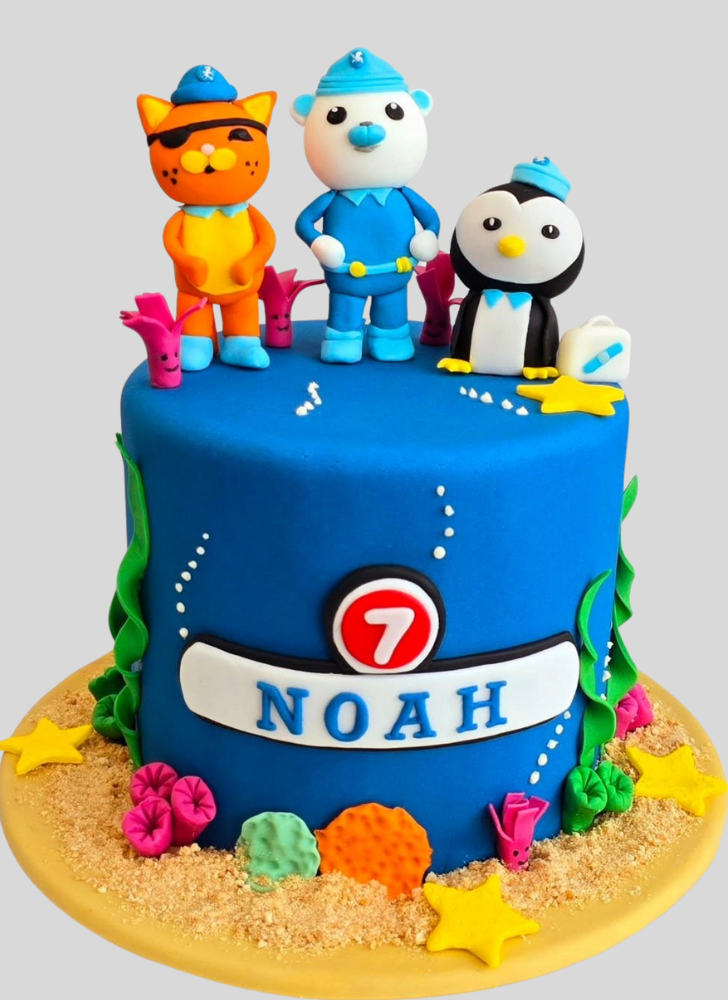Adorable Octonauts Cake