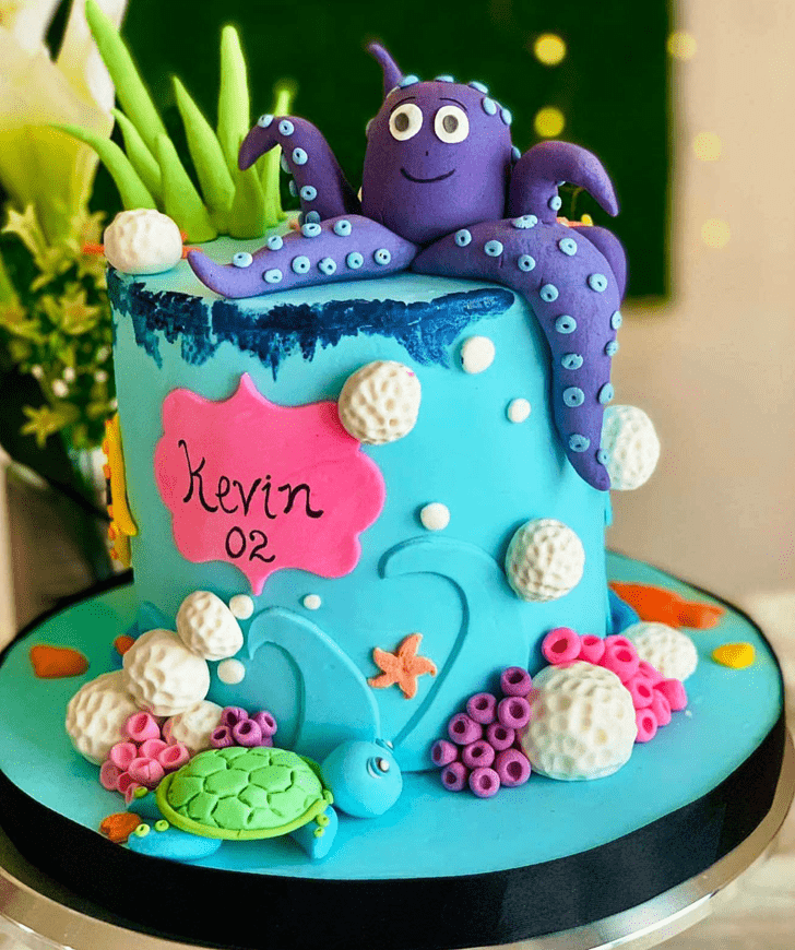 Angelic Octopus Cake