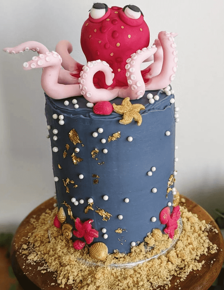 Beauteous Octopus Cake