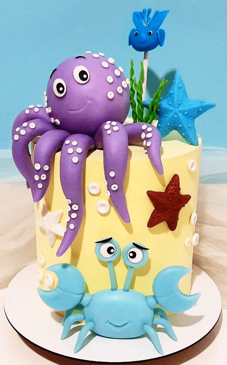 Charming Octopus Cake
