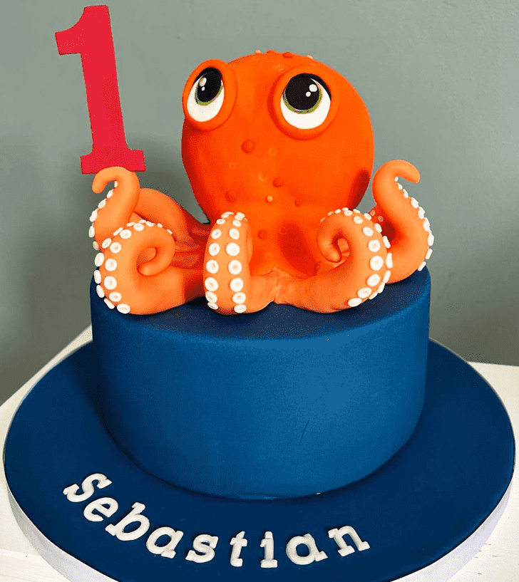 Classy Octopus Cake