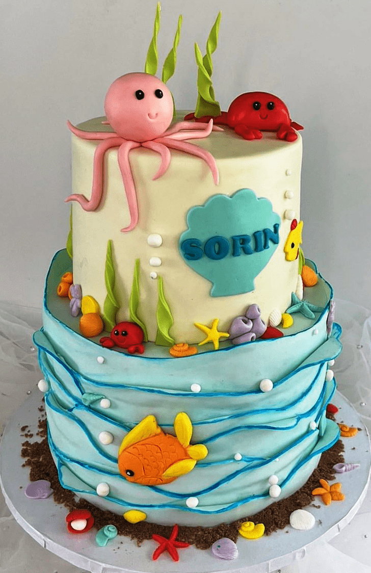 Cute Octopus Cake