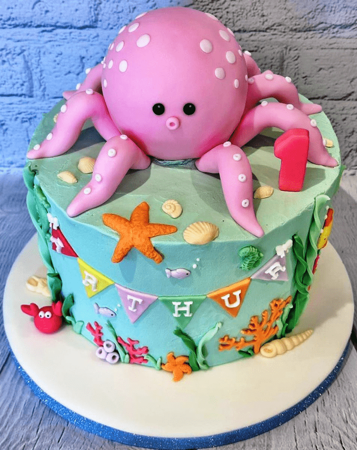 Enticing Octopus Cake