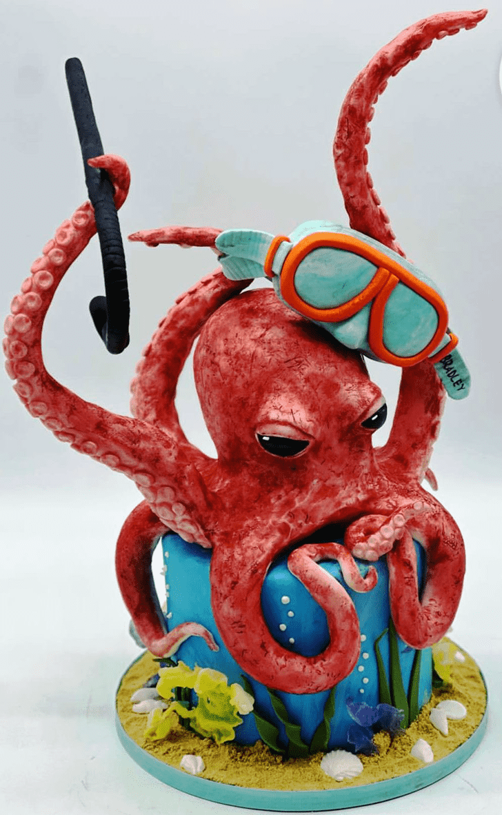 Excellent Octopus Cake