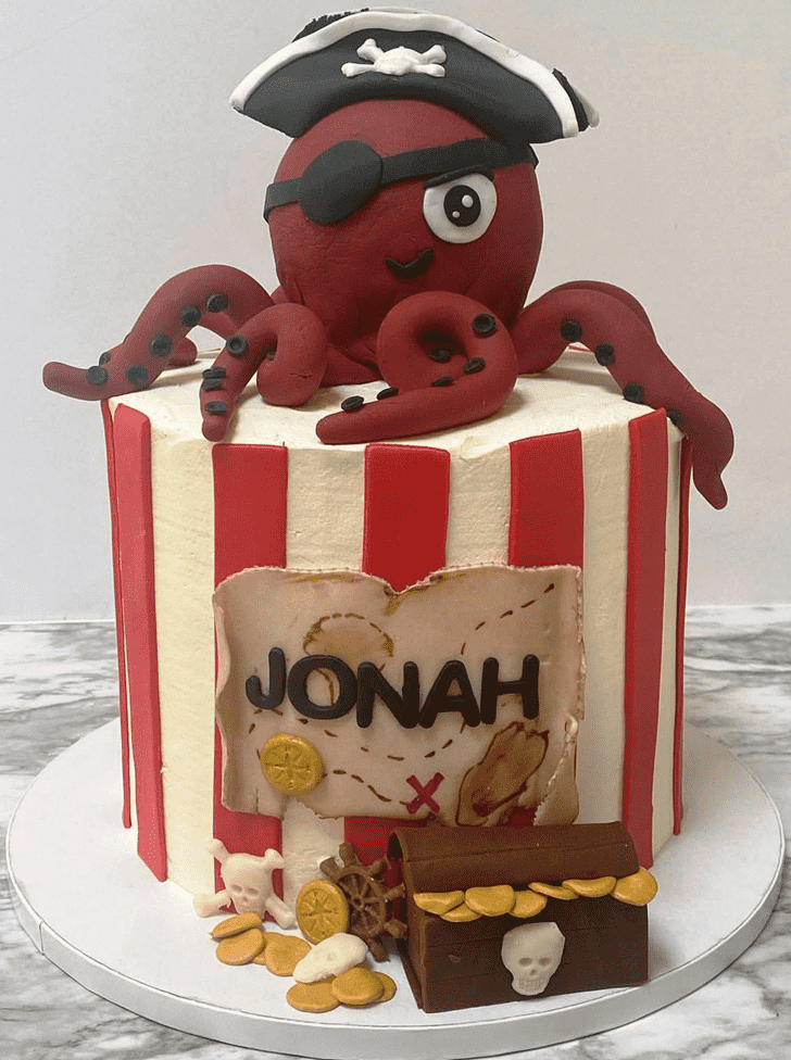 Exquisite Octopus Cake