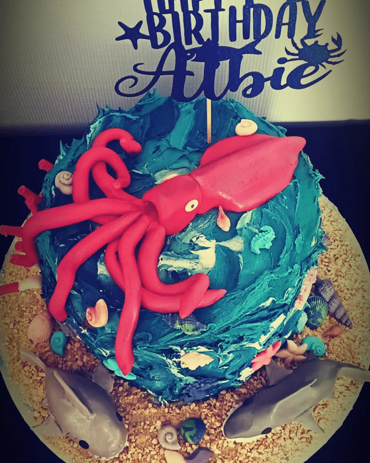 Fine Octopus Cake