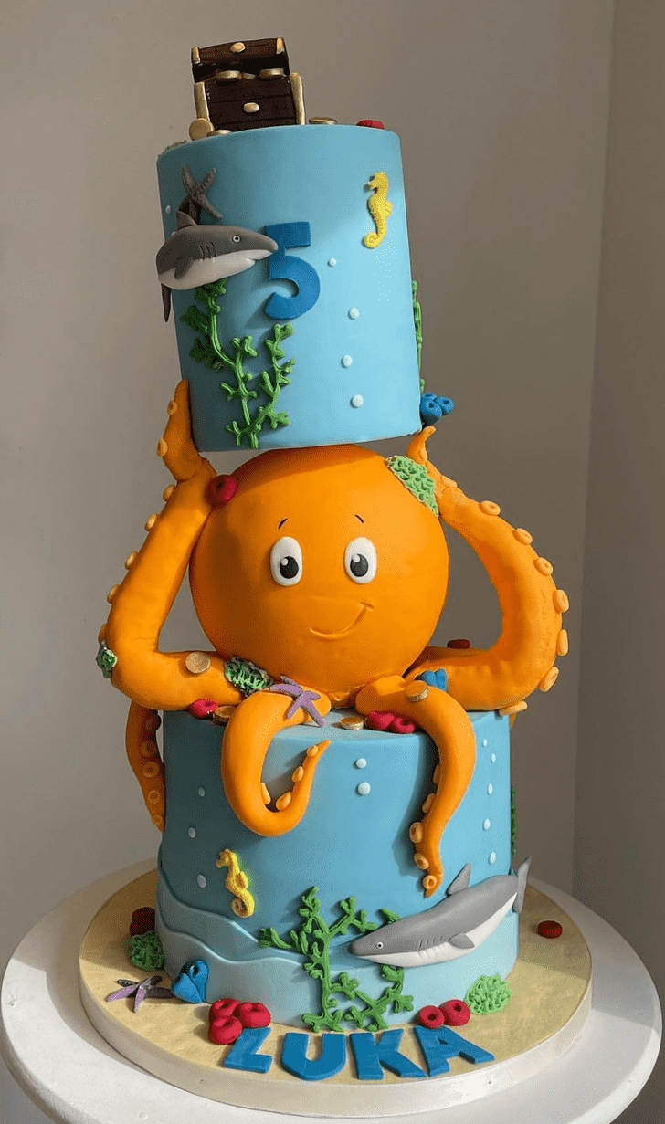 Good Looking Octopus Cake
