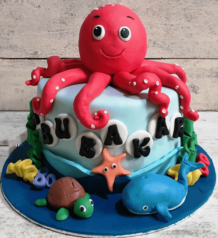 Ideal Octopus Cake