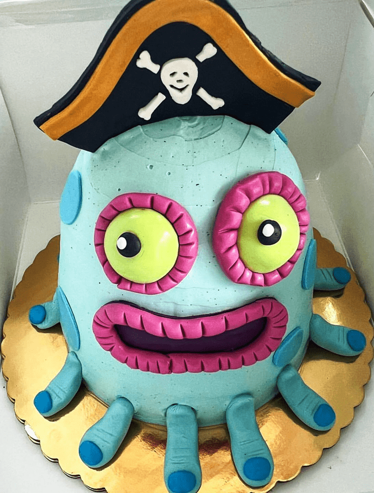 Inviting Octopus Cake