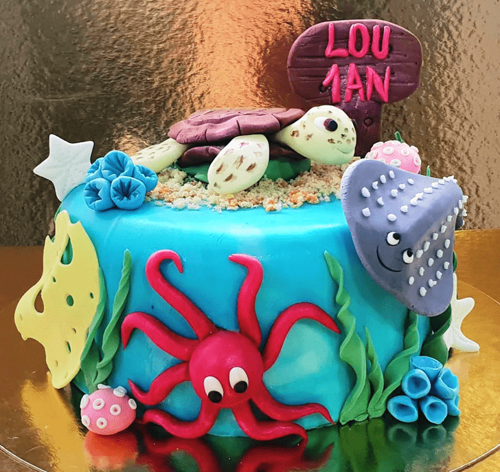 Mesmeric Octopus Cake