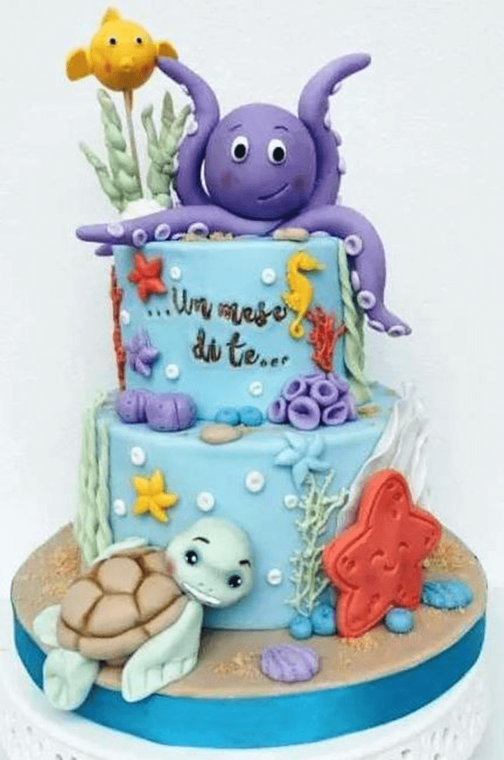 Nice Octopus Cake
