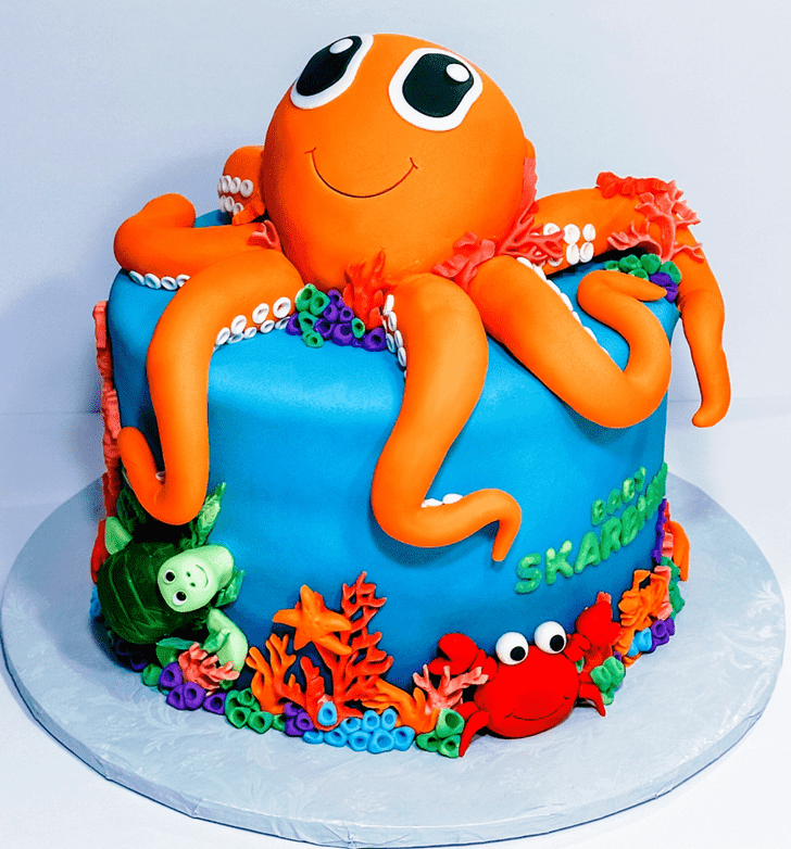 Refined Octopus Cake