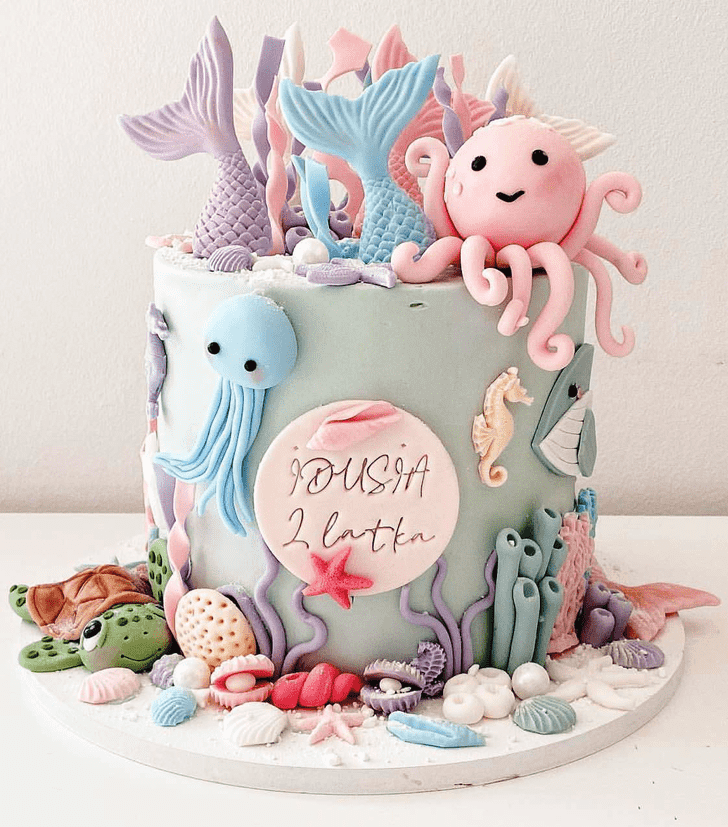 Slightly Octopus Cake